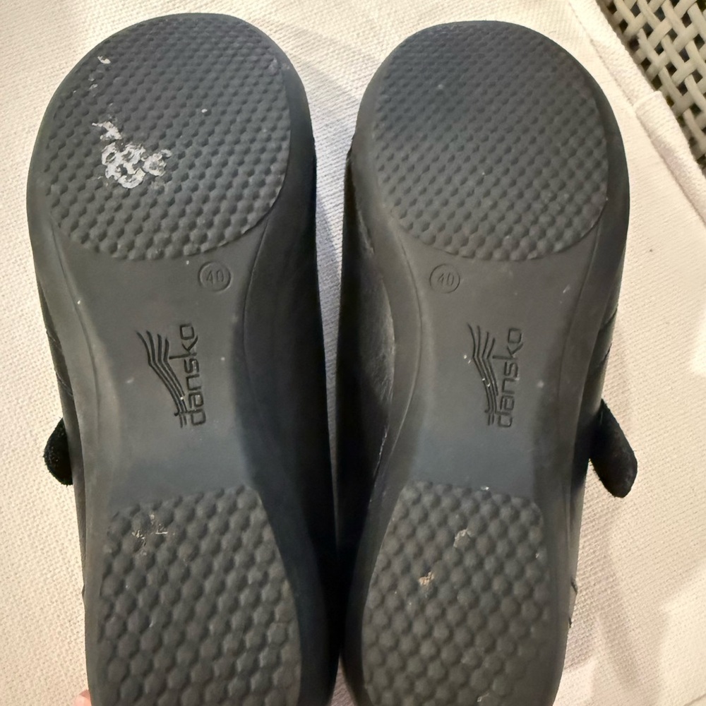 Dansko Women's Franny Black Leather Mules - Picture 4 of 5